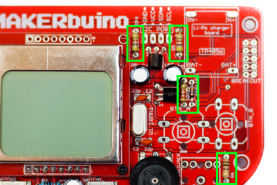  Restliche Widerstände und die Diode