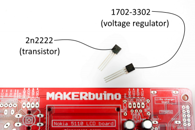 Spannungsregler und Transistor